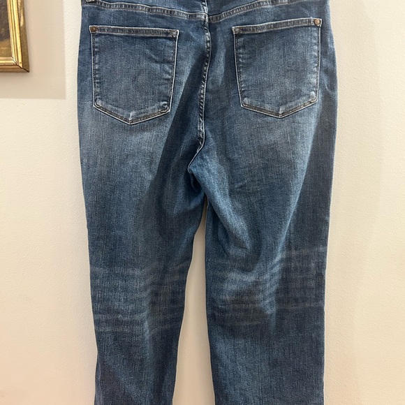 Judy Blue Cropped Denim Blue Jeans Wide Leg Relaxed Women’s 15/32 JB88592 - Picture 3 of 5